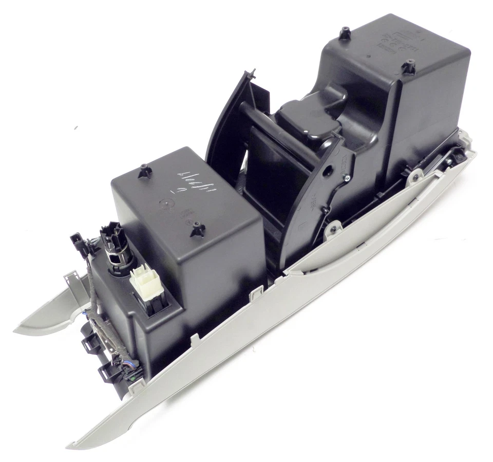 Center Console Cupholder w/ sliding door Bezel Titanium 2011-2013 Buick LaCrosse - Image 3 of 4