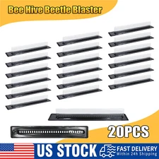 20Pcs Plastic Small Bee Hive Beetle Blaster Beehive Beetle Trap Beekeeping Tools