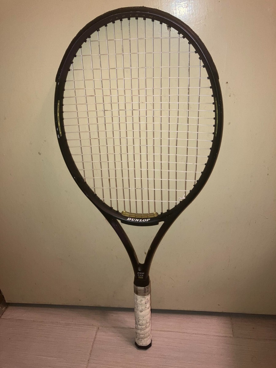 Dunlop Com 260 Rc-2 Over Size Tennis Racquet L2 Grip GUC NO