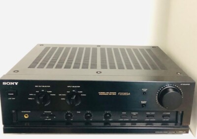 SONY F222ESA インテグレーテッドステレオアンプ SONY TA-F222ESA Integrated Stereo Amplifier with original