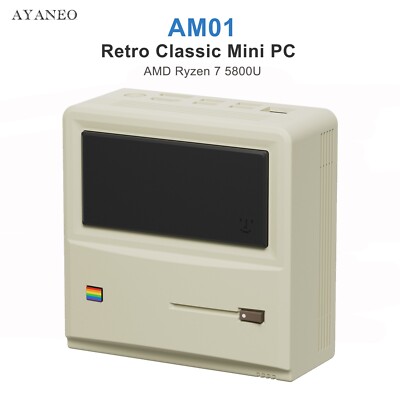 AYANEO AM01 AMD Ryzen 7 5800U Gaming Mini PC Retro Classic DP DDR4 32GB 512GB