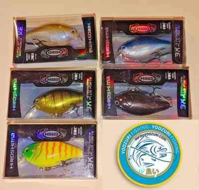 Lot De 10 Leurres De Pêche Mako Crankbait – 7cm/15g, VMC, Eau Douce/Mer