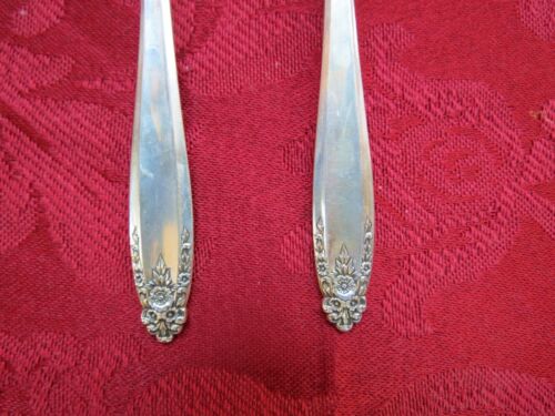 Vintage International Silver Sterling Teaspoon 6" Prelude 1939 -29.5grms each - Picture 2 of 4