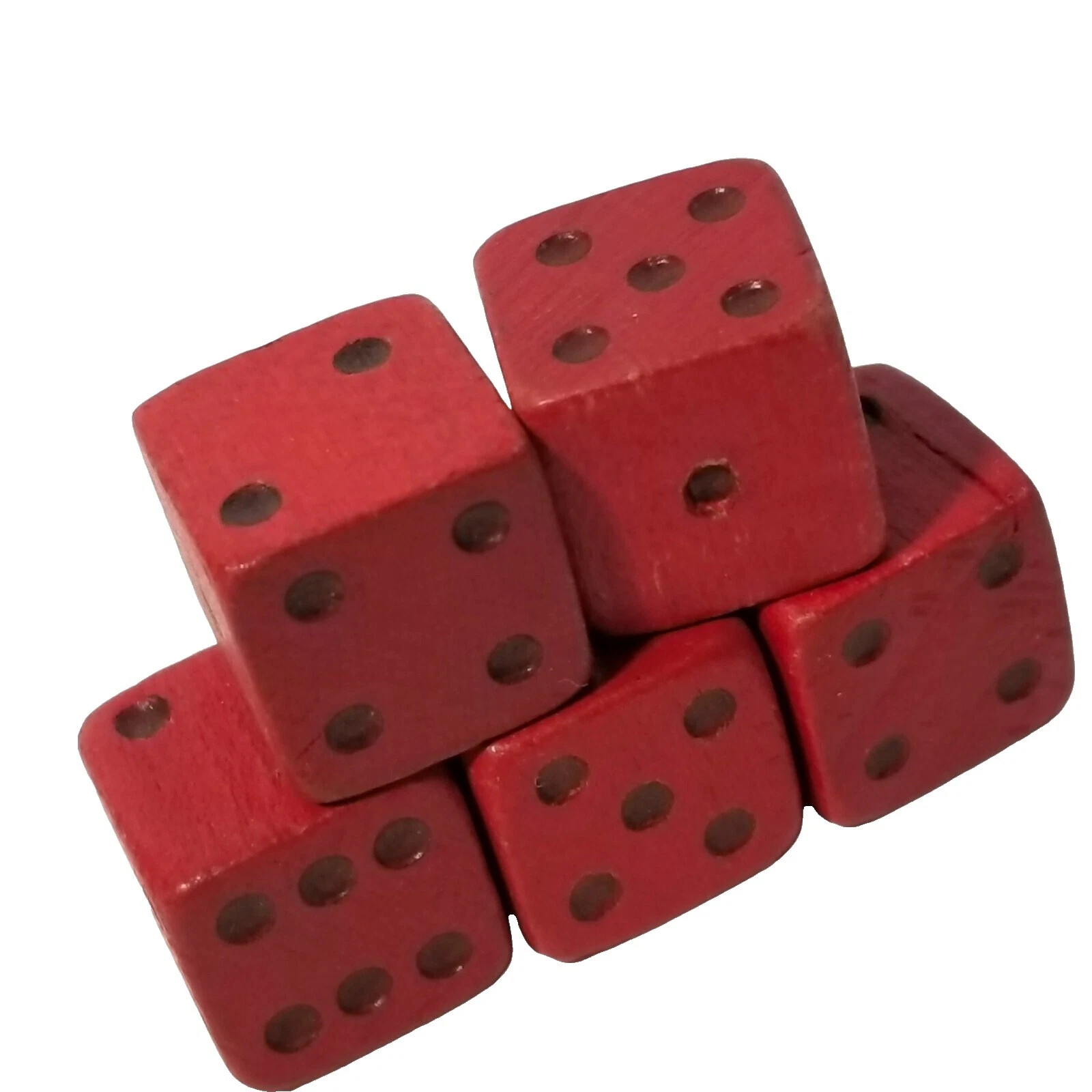 Wooden Dice Board Game Pieces & Parts