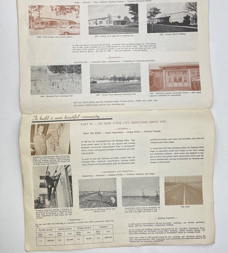 A City For Living Richland Washington Reports To Its Shareholders 1968 PB - Picture 8 of 9