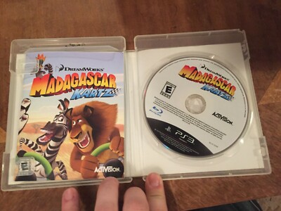 SONY PLAYSTATION 3- PS3- MADAGASCAR KARTZ- COMPLETE- 2009