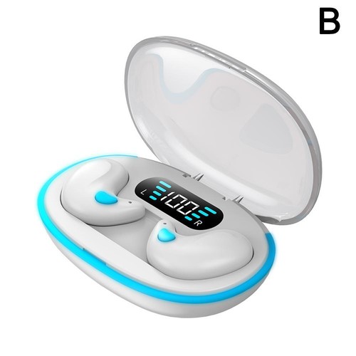 Sleep Dedicated X55 Bluetooth Earphones Digital Display Mini Noise Reduction N2 - Picture 24 of 28