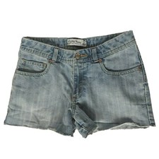 Old Navy Girls Denim Booty Shorts Size 14 Regular Solid Blue Pockets