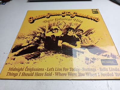 Golden Grass ,The Grassroots Their Greatest Hits-vinyl LP-Stateside 1968-VG+/VG