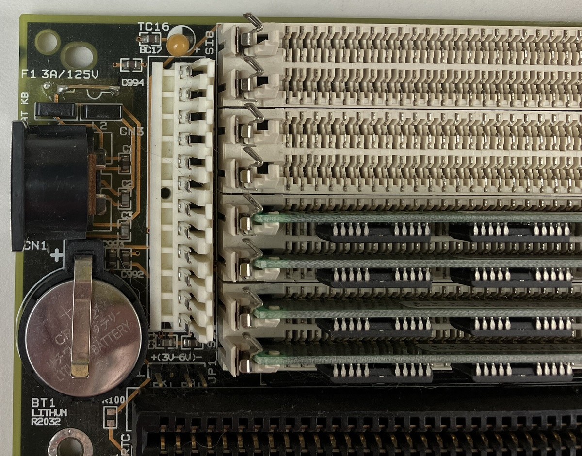Acer Aopen V433S Motherboard 486 SX 33Mhz CPU KU80486SX-33