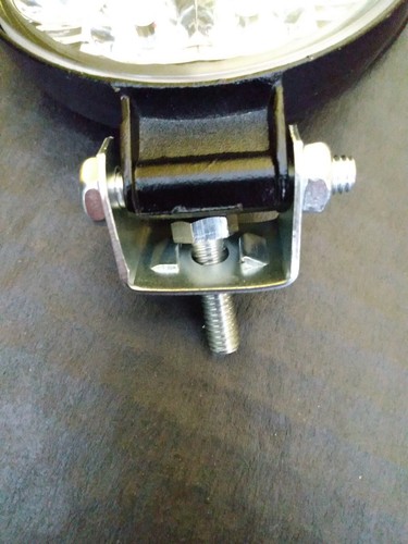 2 Stück 12 V LED Arbeitsscheinwerfer Direkt Draht Schwenkhalterung Traktor Off Road mit Halterung - Bild 3 von 7