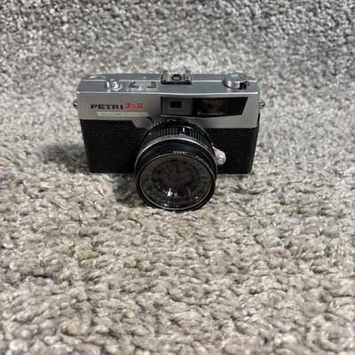Petri 7s II analoge Sucherkamera 35 mm mit Objektiv 45 mm f2,8