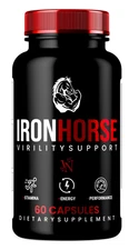 IronHorse Virility Support Premium Performance Supplement, Iron Horse Men 1Pack