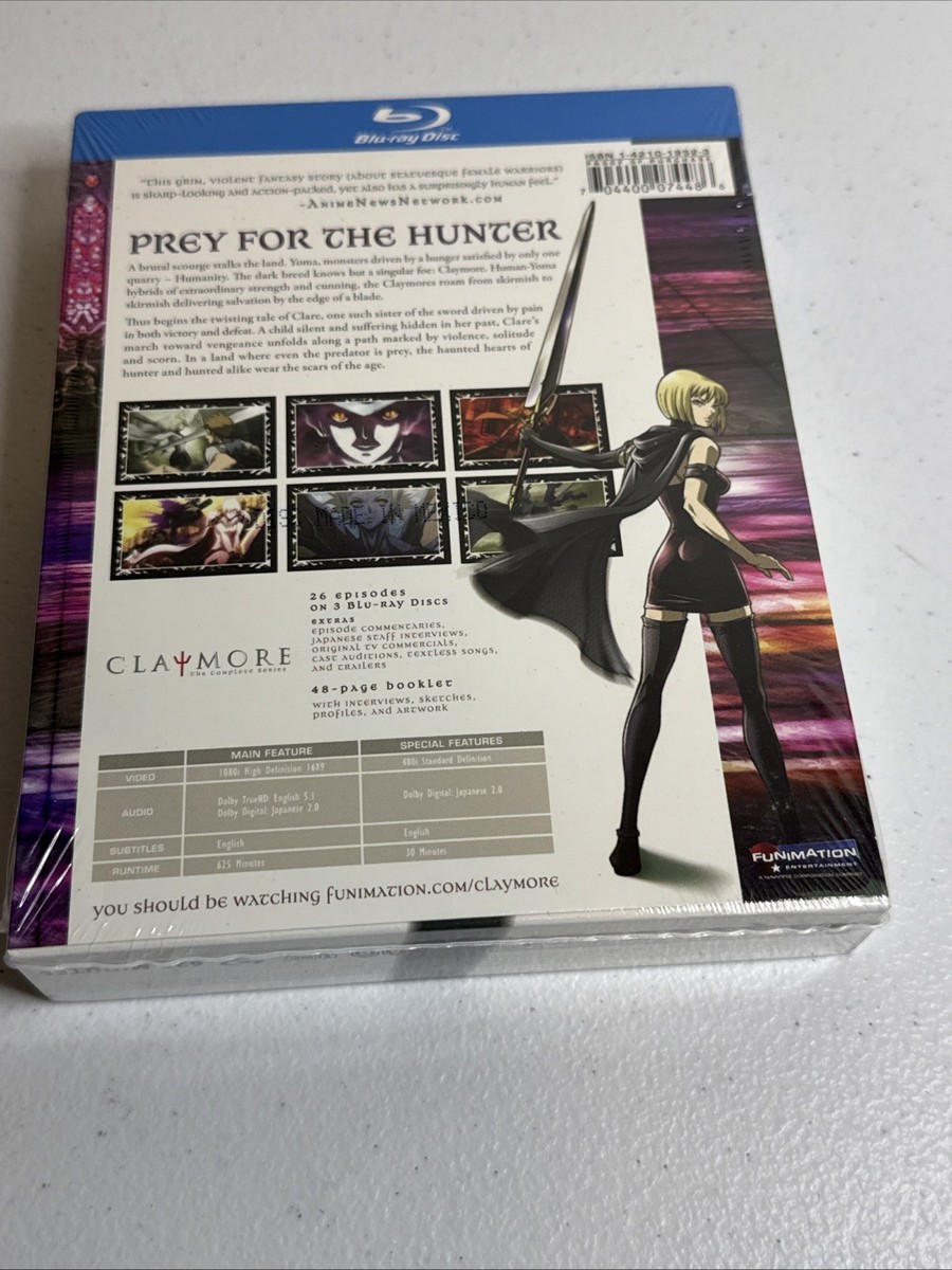 美品】CLAYMORE Bluray BOX クレイモア ブルーレイ 大剣再誕 【公式通販】
