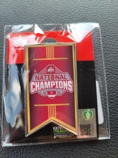 2024-2025 National Champions Ohio State Buckeyes CFP Aminco Banner Lapel Pin