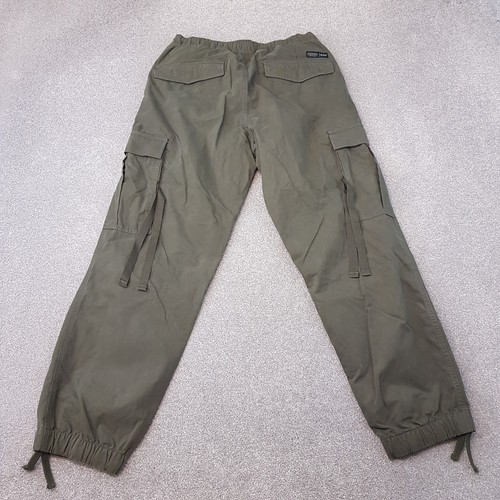 Superdry Hombre Pantalón 30x29 Verde Cargo Utility Combat Pant Paracaidista Militar - Imagen 8 de 9