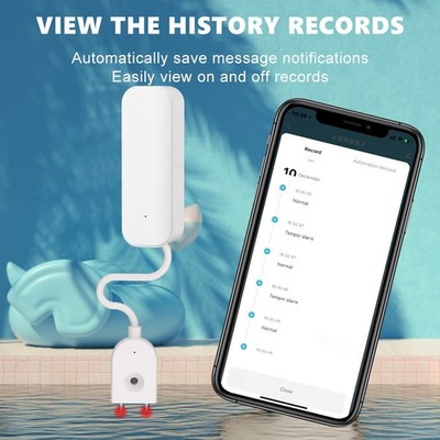 WiFi Water Level Sensor Tuya Leakage Alarm Flood Leak Detector Smart Home Life