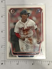 2014 Bowman #84 Xander Bogaerts Rookie card Boston Red Sox RC. rookie card picture
