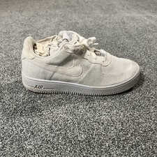 Nike Air Force 1 Low White Canvas Mesh Sneakers Men s Size 7 DJ2677-100