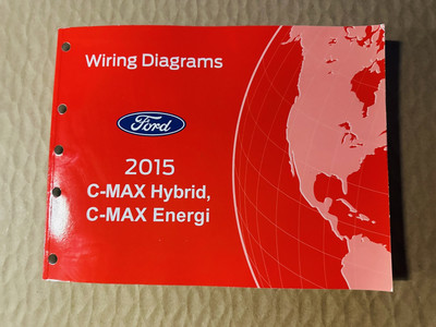 2015 Ford C-MAX Hybrid C-MAX Energi Factory Shop Wiring Diagrams Manual Book SK4