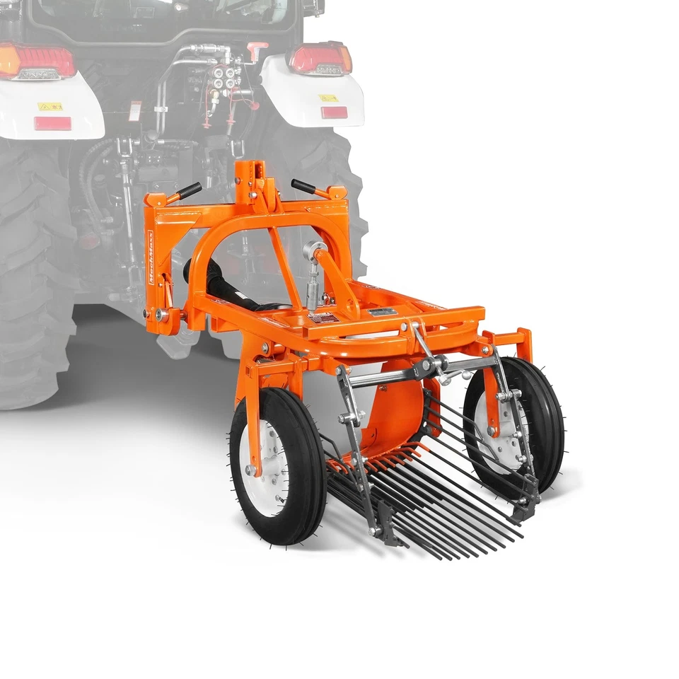 Cosechadora de patatas MechMaxx 3 puntos una fila recogedora de patatas accionada por toma de fuerza, PH19 Foto 3 de 4