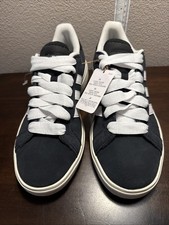 NWOB Suede Unisex Adidas Campus 00s Low Black White Stripes Men Sz 10 NEW