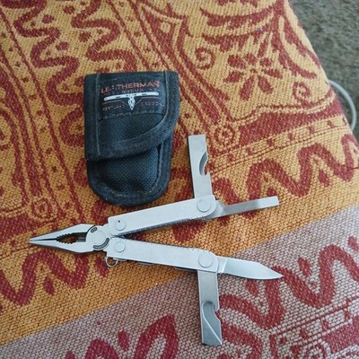 Leatherman Mini Tool - First Production Run - Blank Both Sides - EXTREMELY RARE