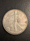 2002 Silver American Eagle $1 Uncirculated with Toning