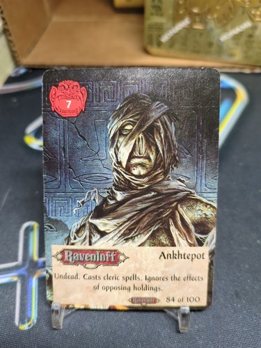 Spellfire CCG Ankhtepot Ravenloft 84 of 100 TSR AD&D D&D - 第 1/2 張圖片