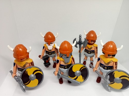 Playmobil History Vikings lot 5 Figures custom new bundle B - Picture 3 of 7