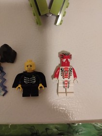 Lego Ninjago Rattlecopter 9443 with instructions READ missing 1 piece and figure