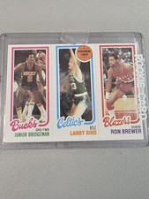 TOPPS 1980-81 JUNIOR BRIDGEMAN LARRY BIRDS RON BREWER (PSO041245)