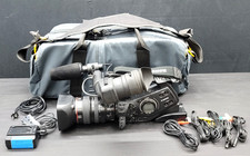 Canon XL H1A 3CCD Camcorder with 20x Zoom Lens, Cords, and Bag
