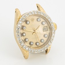 Ladies' Rolex Datejust Ref. 6917 26mm Champagne Diamond Dial/Bezel #W311197-1