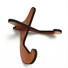Soporte para ukelele de madera, plegable y port til, para instrumentos musicales