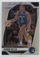 2024 Panini Prizm WNBA Silver Prizm Diamond Miller #63 1g9t