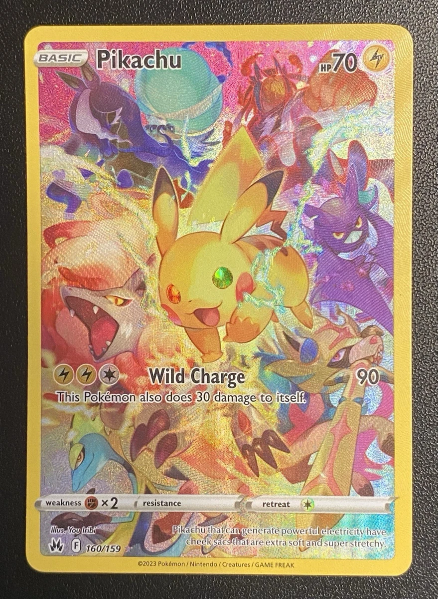 Lightning Pikachu Pokémon TCG Secret Rare Individual Collectible