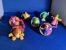 2026 McDONALD'S Super Mario Galaxy HAPPY MEAL TOYS Lot Of 7 Peach Bowser Luigi