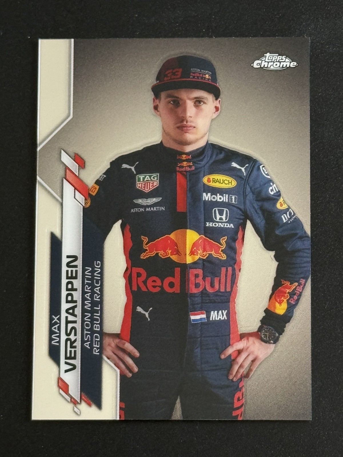 2020 Topps Chrome Formula 1 F1 Racers Max Verstappen #6 0l6w