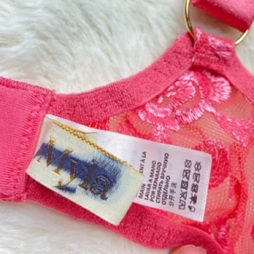 NWOT Myla London floral street lace bra in sherbet 12769 - Picture 9 of 10