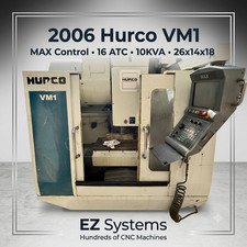 2006 Hurco VM1 CNC Vertical Machining Center ...