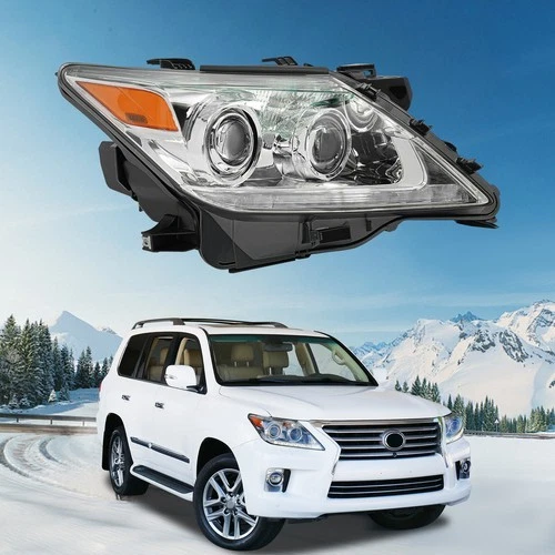 For 2013 2014 2015 LEXUS LX570 HID XENON Right OEM Headlight w/ DRL Foto 2 de 4