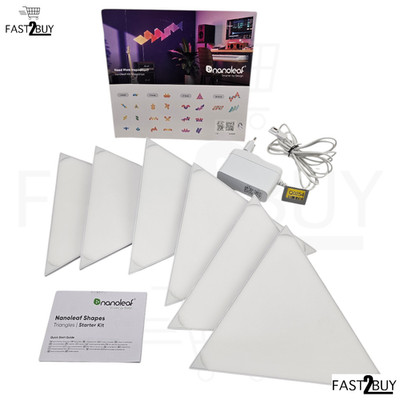 Nanoleaf Shapes Triangles 6 Panels RGBW WLAN Smart Light ohne Verbindungselement