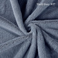 Faux Fur Fabric Plain Luxury Soft Pile for Apparel Coats Blankets Crafts Toys