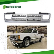 Silver Plastic Grille For 1991-1994 Chevrolet S10 S10 Blazer