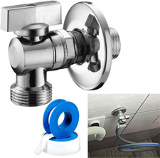 ® Rubinetto Lavatrice per Tubo Carico Scarico Lavastoviglie Sifone Scarico Lavas