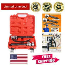 Heavy Duty Spring Compressor Tool - 2200 Lbs Capacity for Ultimate Safety