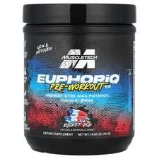 EuphoriQ® Pre-Workout V2, Rocket Pop, 14.62 oz (414 g)