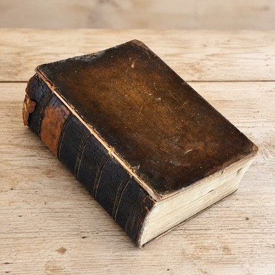 1852 RARE Noah Webster American Dictionary Early Merriam Edition Antique Leather