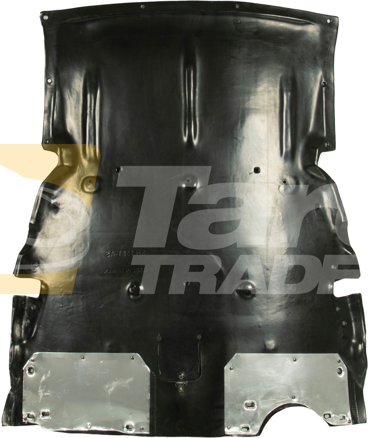 Cache sous moteur BMW F32 F33 F36 diesel 2014-2020 carter de protection inférieur en plastique noir